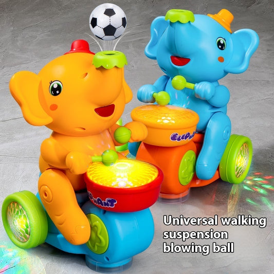 Children's Electric Ball Blowing Machine Drumming Elephant Universal Car Floating Ball